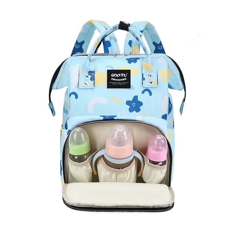2024 Fashion Oxford Shoulder Bag – Mom & Baby Backpack with Insulated Milk Storage, Portable & Stylish – Xeoloex.