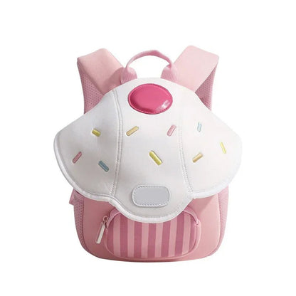 Cartoon Kids Backpack – Small Mushroom Travel & School Bag for Kindergarten Boys & Girls, Cute Baby Accessories – Xeoloex.