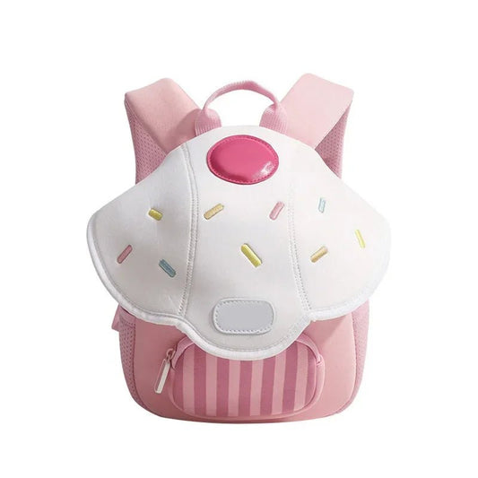 Cartoon Kids Backpack – Small Mushroom Travel & School Bag for Kindergarten Boys & Girls, Cute Baby Accessories – Xeoloex.