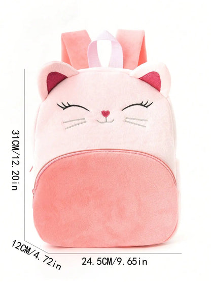 Kitten Plush Children'S Backpack - xeoloex