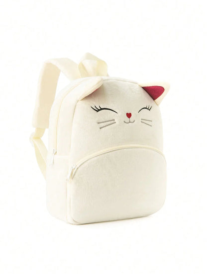 Kitten Plush Children'S Backpack - xeoloex