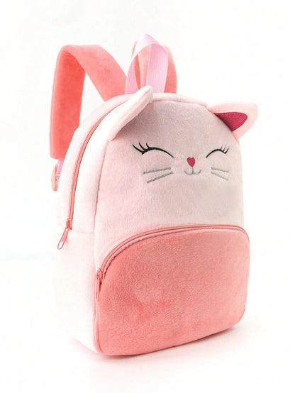 Kitten Plush Children'S Backpack - xeoloex