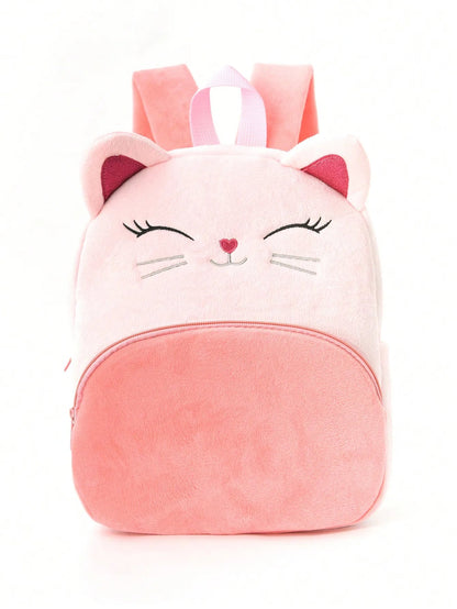 Kitten Plush Children'S Backpack - xeoloex